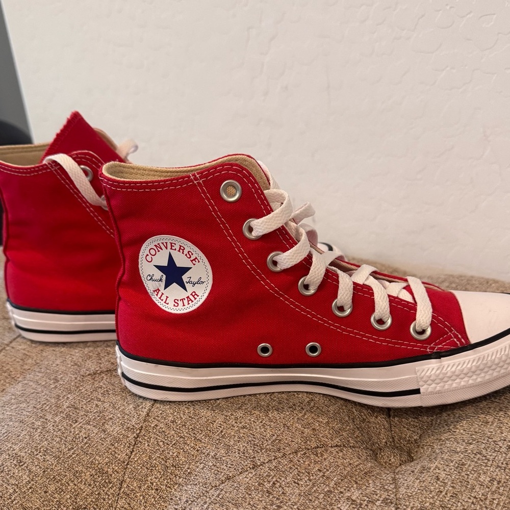 Converse All Star Red Chuck Taylor Canvas Sneakers